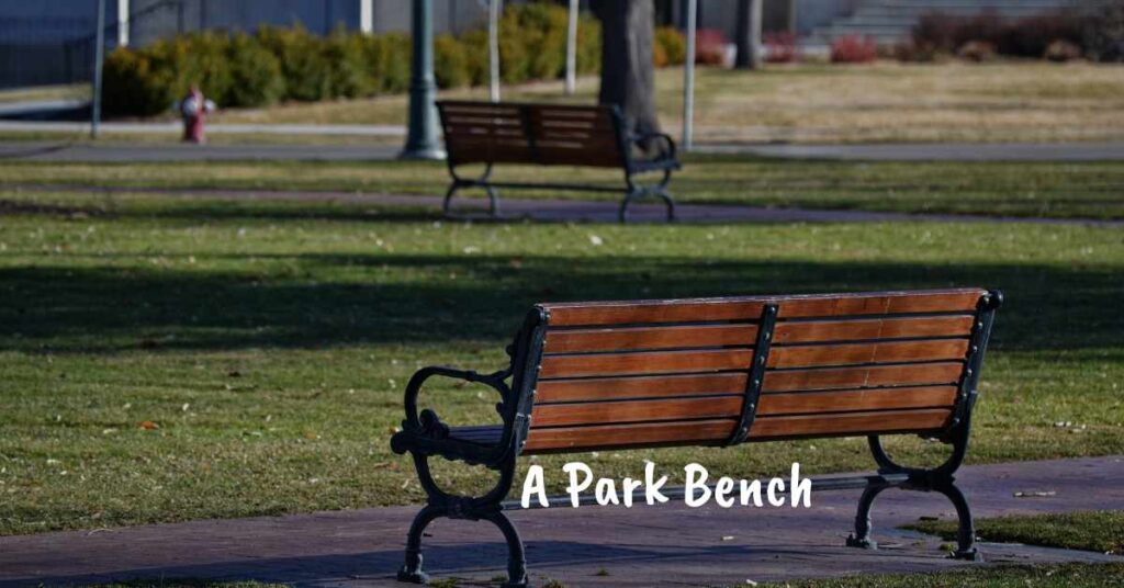 a-park-bench