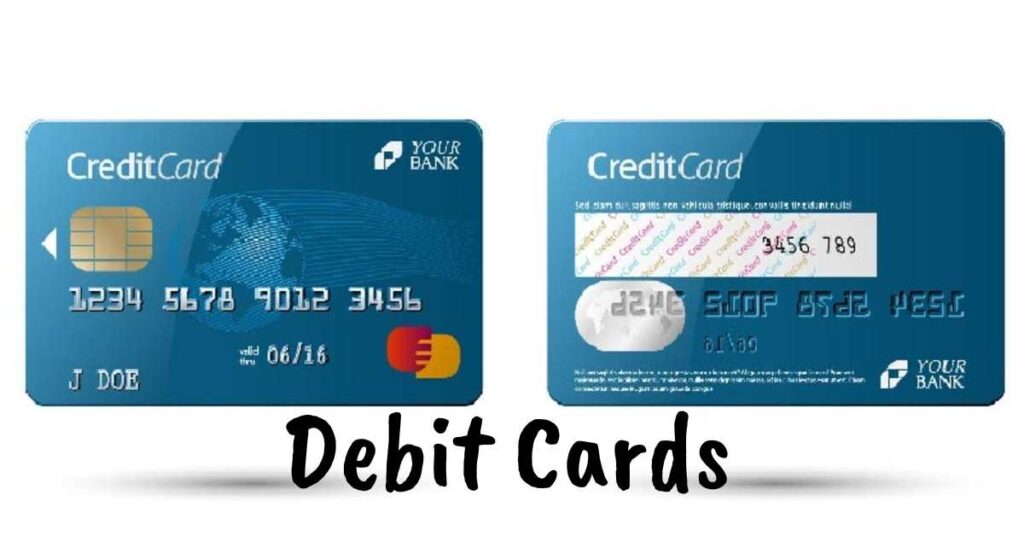 three-debit-cards