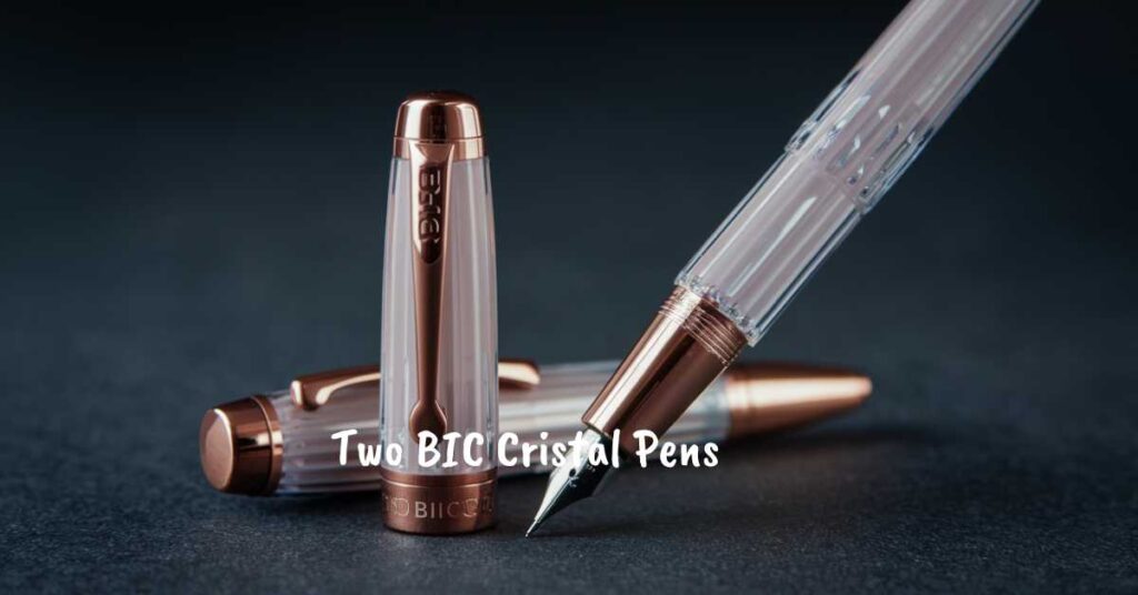 two-bic-cristal-pens