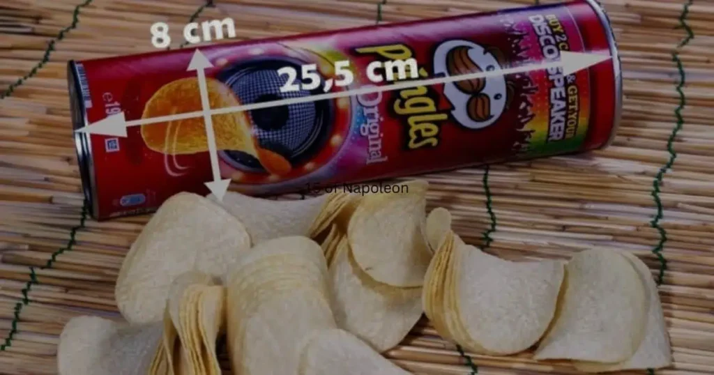 Two cans of chips are displayed, illustrating the question: "What Are The Dimensions of Standard Pringles Cans?"